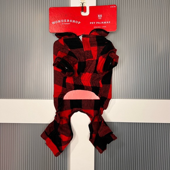 Plaid pet pajamas size XS - Picture 2 of 5